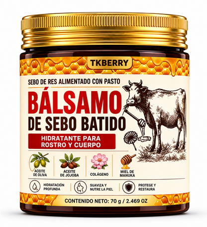 Sebo de Res Orgánico para la Piel