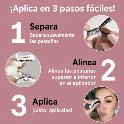 Pestañas Magnéticas Reutilizables